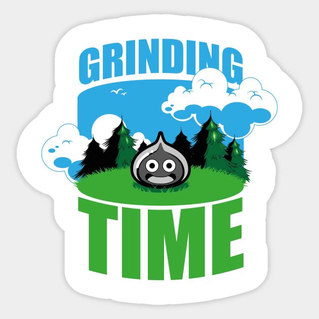 Grinding time Sticker by Jimboss